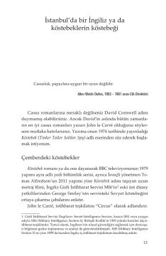 Kusursuz Casus Yoktur
