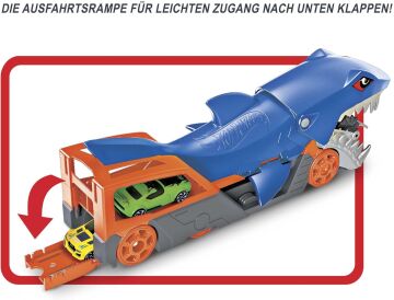 Hot Wheels Köpek Balığı Taşıyıcı, 4 yaş ve üzeri, GVG36