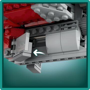 LEGO 75362 Star Wars Ahsoka Tano’nun T-6 Jedi Mekiği Yapım Seti, 599 Parça