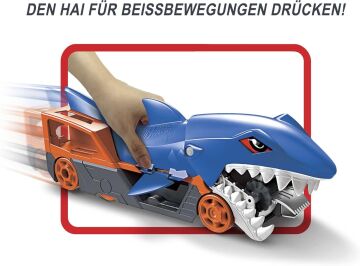 Hot Wheels Köpek Balığı Taşıyıcı, 4 yaş ve üzeri, GVG36