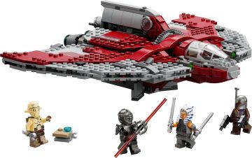 LEGO 75362 Star Wars Ahsoka Tano’nun T-6 Jedi Mekiği Yapım Seti, 599 Parça