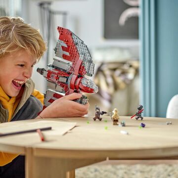LEGO 75362 Star Wars Ahsoka Tano’nun T-6 Jedi Mekiği Yapım Seti, 599 Parça
