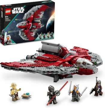 LEGO 75362 Star Wars Ahsoka Tano’nun T-6 Jedi Mekiği Yapım Seti, 599 Parça