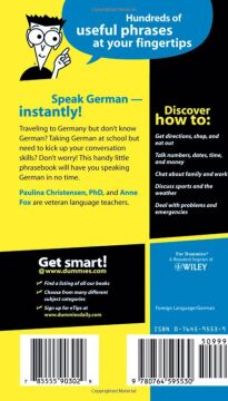 German Phrases For Dummies