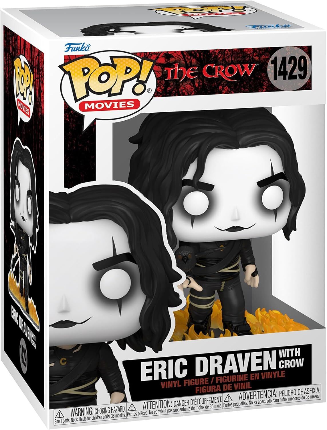 Funko POP Movies: The Crow- Eric w/crow Figür