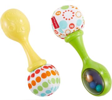 Fisher-Price Neşeli Marakas, 3 aylık, BLT33