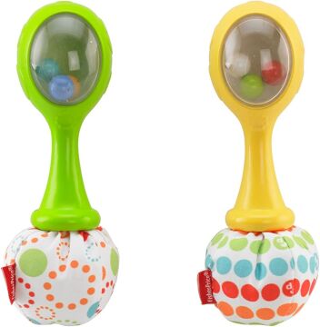 Fisher-Price Neşeli Marakas, 3 aylık, BLT33