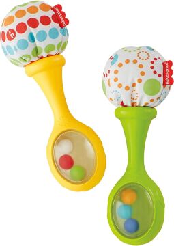 Fisher-Price Neşeli Marakas, 3 aylık, BLT33