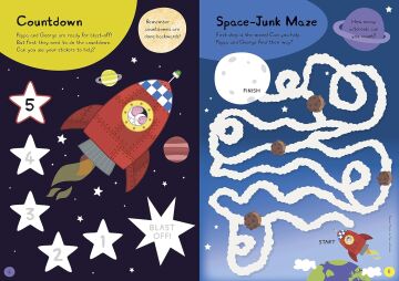 Peppa Pig: Peppa in Space Sticker Activity Book
