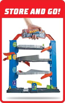 Hot Wheels Mini Garaj, 4 yaş ve üzeri, GNL70