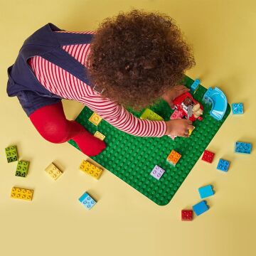 LEGO® DUPLO® Yeşil Yapım Plakası 10980 - Çocuklar İçin Yaratıcı Oyuncak Yapım Seti (1 Parça)
