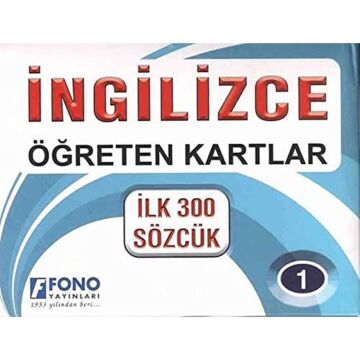 İngilizce Öğreten Kartlar 1 - İlk 300 Sözcük