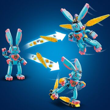 LEGO® DREAMZzz™ Izzie ve Tavşan Bunchu 71453-7 Yaş ve Üzeri Çocukların 2 Farklı Tavşan Bunchu İnşa Edilebileceği Yaratıcı Oyuncak Yapım Seti (259 Parça)