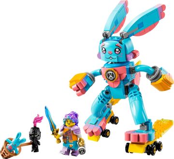 LEGO® DREAMZzz™ Izzie ve Tavşan Bunchu 71453-7 Yaş ve Üzeri Çocukların 2 Farklı Tavşan Bunchu İnşa Edilebileceği Yaratıcı Oyuncak Yapım Seti (259 Parça)