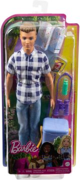 Barbie Ken Kampa Gidiyor Oyun Seti, 3 yaş ve üzeri, HHR66