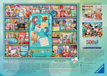Ravensburger 500p Puz Renkli Mutfak Yapboz