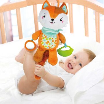 CLEMENTONI-Baby Clementoni Aktiviteli Peluş Tilki