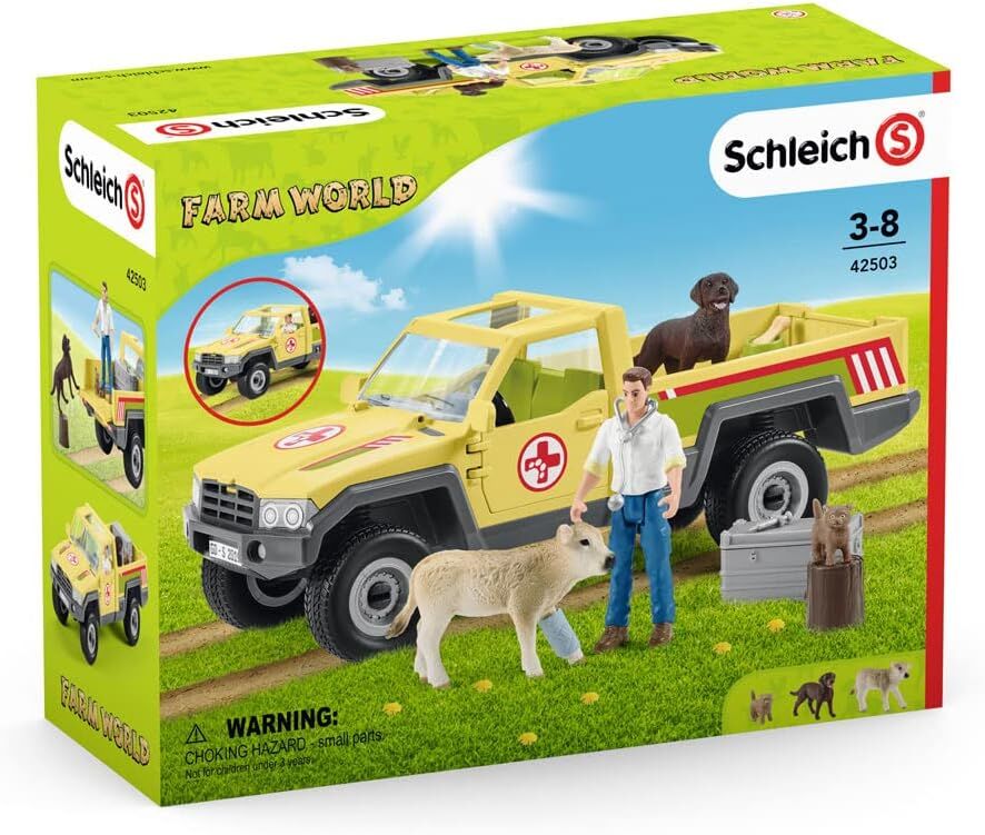 Schleich Veteriner Çiftlikte Oyuncak Figür