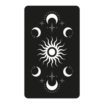 Ekorp Kitap Black Tarot English Edition, Arthur Edward Waite, 78 Kartlık Deste ve 96 Sayfa Rehber Kitap