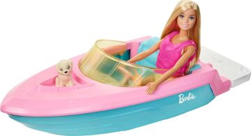 Barbie Bebek ve Teknesi Oyun Seti, 3 yaş ve üzeri, GRG30