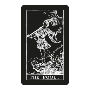 Ekorp Kitap Black Tarot English Edition, Arthur Edward Waite, 78 Kartlık Deste ve 96 Sayfa Rehber Kitap