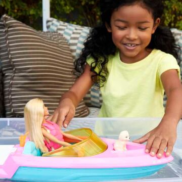 Barbie Bebek ve Teknesi Oyun Seti, 3 yaş ve üzeri, GRG30