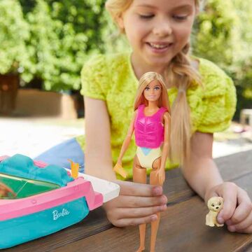 Barbie Bebek ve Teknesi Oyun Seti, 3 yaş ve üzeri, GRG30