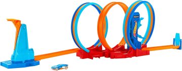 Hot WHeeLS Ultra Hots Çılgın Çember Yarışı Seti, 4 yaş ve üzeri