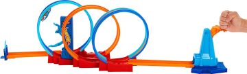 Hot WHeeLS Ultra Hots Çılgın Çember Yarışı Seti, 4 yaş ve üzeri