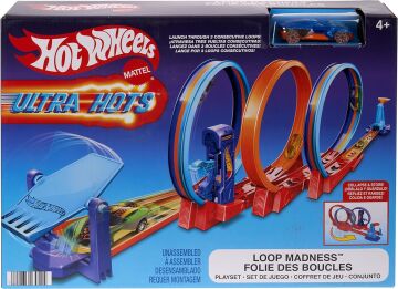 Hot WHeeLS Ultra Hots Çılgın Çember Yarışı Seti, 4 yaş ve üzeri