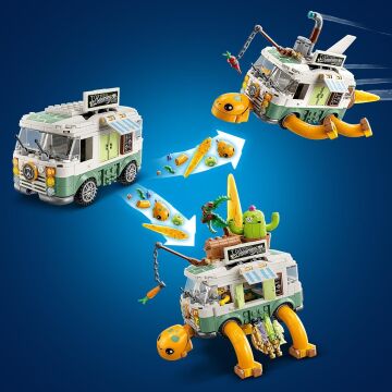 LEGO® DREAMZzz™ Bayan Castillo'nun Kaplumbağa Minibüsü 71456-7 Yaş ve Üzeri Çocukların 2 Farklı Şekilde İnşa Edebileceği Bir Kaplumbağa Minibüsü İçeren Yaratıcı Oyuncak Yapım Seti (434 Parça)