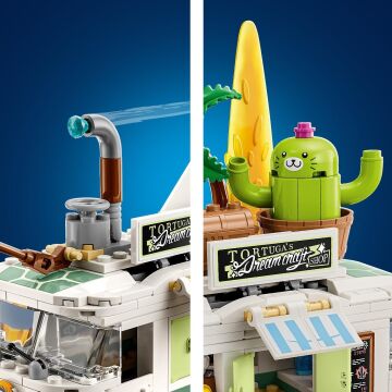 LEGO® DREAMZzz™ Bayan Castillo'nun Kaplumbağa Minibüsü 71456-7 Yaş ve Üzeri Çocukların 2 Farklı Şekilde İnşa Edebileceği Bir Kaplumbağa Minibüsü İçeren Yaratıcı Oyuncak Yapım Seti (434 Parça)