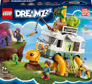 LEGO® DREAMZzz™ Bayan Castillo'nun Kaplumbağa Minibüsü 71456-7 Yaş ve Üzeri Çocukların 2 Farklı Şekilde İnşa Edebileceği Bir Kaplumbağa Minibüsü İçeren Yaratıcı Oyuncak Yapım Seti (434 Parça)