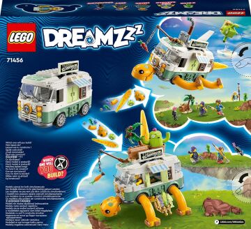 LEGO® DREAMZzz™ Bayan Castillo'nun Kaplumbağa Minibüsü 71456-7 Yaş ve Üzeri Çocukların 2 Farklı Şekilde İnşa Edebileceği Bir Kaplumbağa Minibüsü İçeren Yaratıcı Oyuncak Yapım Seti (434 Parça)