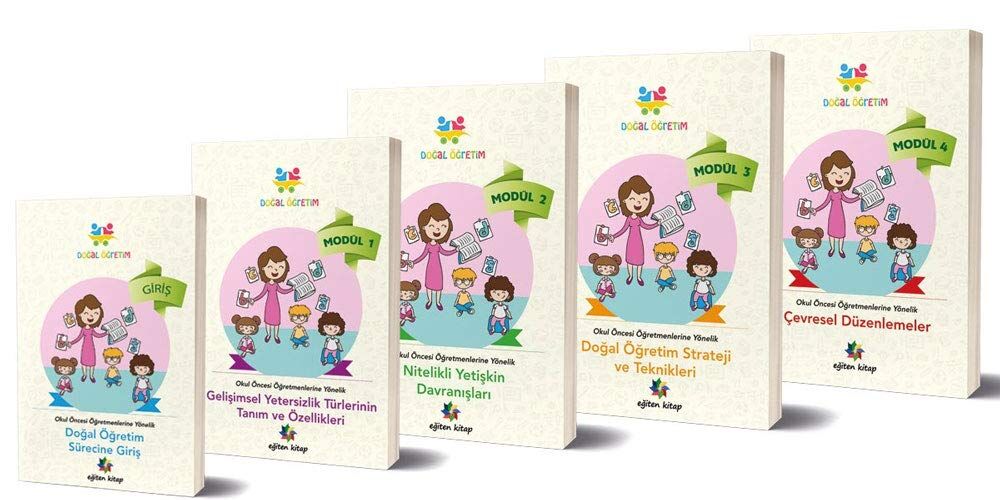 Okul Öncesi Öğretmenlere Yönelik Doğal Öğretim Süreci Seti: 5 Kitap Takım