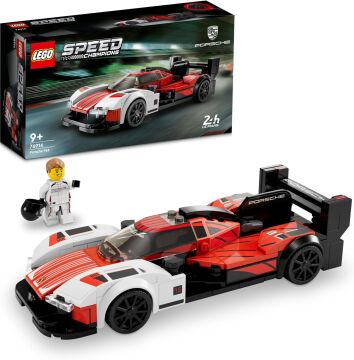 LEGO Speed Champions Porsche 963 76916-9 Yaş ve Üzeri Çocuklar İçin Koleksiyonluk Araba Modeli İçeren Yaratıcı Oyuncak Yapım Seti (280 Parça)
