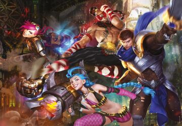 Clementoni 500 Parça League Of Legends Küp Puzzle 1
