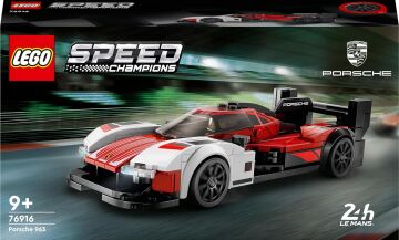 LEGO Speed Champions Porsche 963 76916-9 Yaş ve Üzeri Çocuklar İçin Koleksiyonluk Araba Modeli İçeren Yaratıcı Oyuncak Yapım Seti (280 Parça)