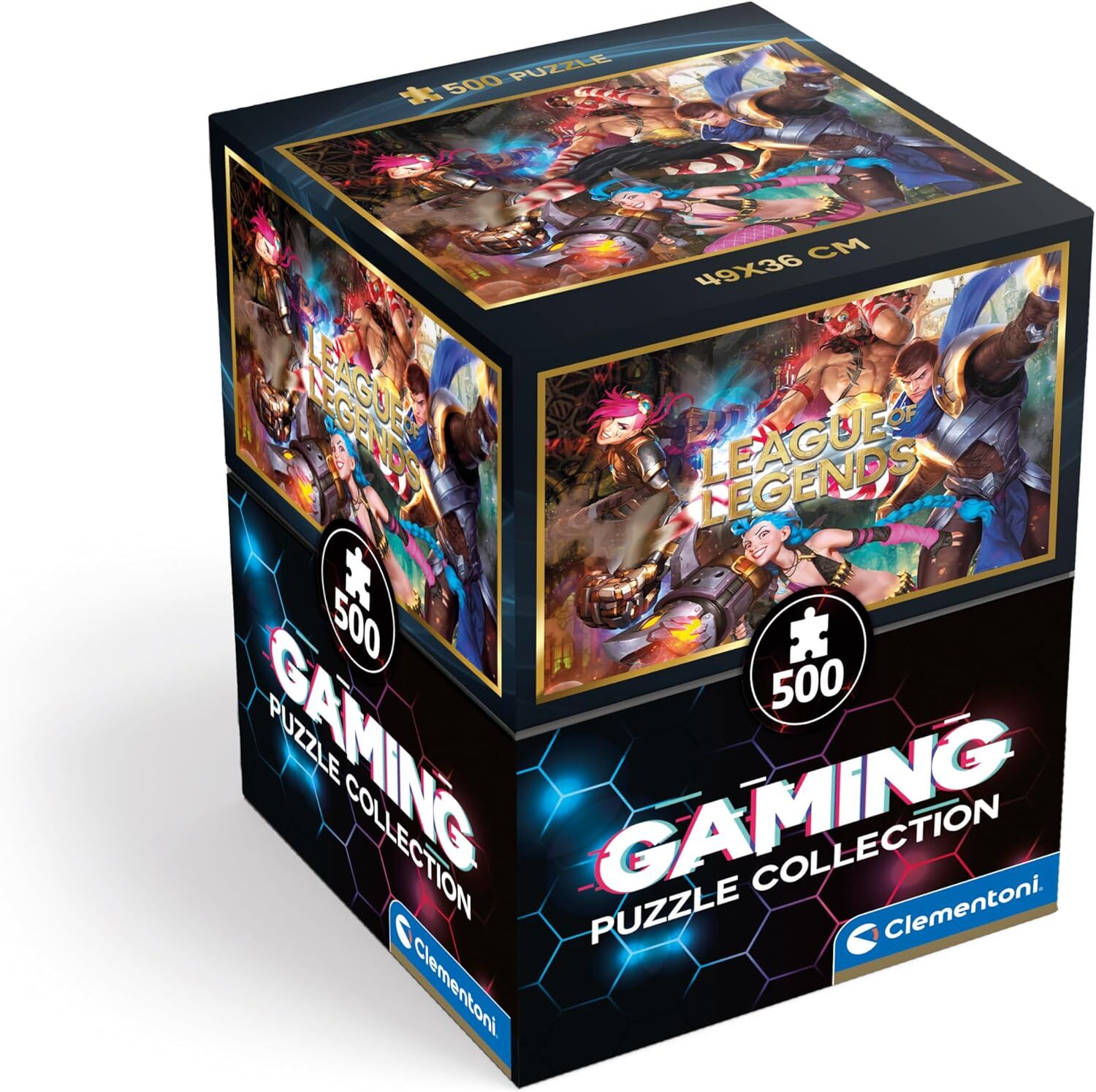Clementoni 500 Parça League Of Legends Küp Puzzle 1