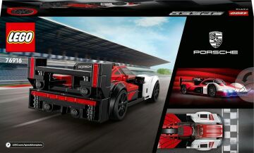 LEGO Speed Champions Porsche 963 76916-9 Yaş ve Üzeri Çocuklar İçin Koleksiyonluk Araba Modeli İçeren Yaratıcı Oyuncak Yapım Seti (280 Parça)