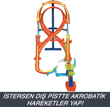 HOT WHEELS-Dikey Yarış Heyecanı Oyun Seti Hmb15