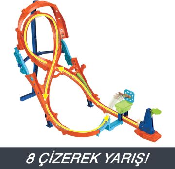 HOT WHEELS-Dikey Yarış Heyecanı Oyun Seti Hmb15