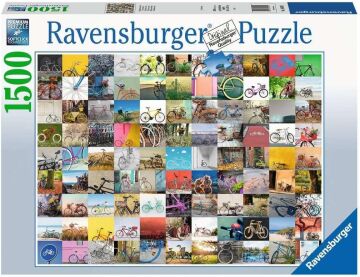 Ravensburger 160075 99 Bisiklet Yetişkin Puzzle, 1500 Parça, Çok Renkli