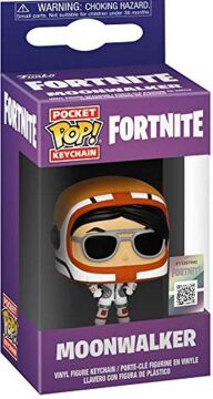 Funko Cep POP! Anahtarlık: Fortnite: Moonwalker - Koleksiyon Vinil Mini Figürlü Yenilik Anahtarlık - Çorap Dolgusu - Hediye Fikri - Resmi Ürün - Video Oyunları Hayranları - Minifigür