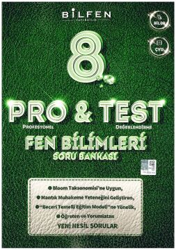 Bilfen 8. Sınıf ProTest Fen Bilimleri Soru Bankası