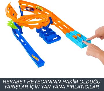 Hot Wheels İkili Yarış Ve Akrobasi Pisti