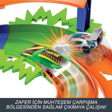 Hot Wheels İkili Yarış Ve Akrobasi Pisti