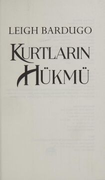 Kurtların Hükmü (Ciltli)