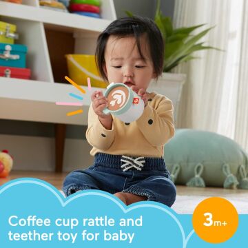 Fisher Price HGB86 Latte Diş Kaşıyıcı ve Çıngırak