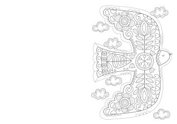 The Wellbeing Colouring Book: Mindful